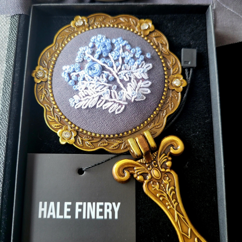 No Longer Available | Something Blue Mirror | Doreen Collection by Hale Finery